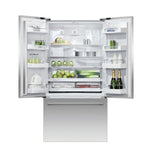 RF201AHJSX1 - REFRIGERATORS - Fisher & Paykel - French 3-Door - Stainless Steel - Open Box - BonPrix Électroménagers