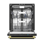 Stella 24 in. Built-in Dishwasher in Black, Tall Tub, Top Touch Control, Fingerprint-Resistant Stainless Steel Dishwasher, Black, Quiet 44 dBA, Soil-Sensing Capable, NSF & ENERGY STAR - BonPrix Électroménagers