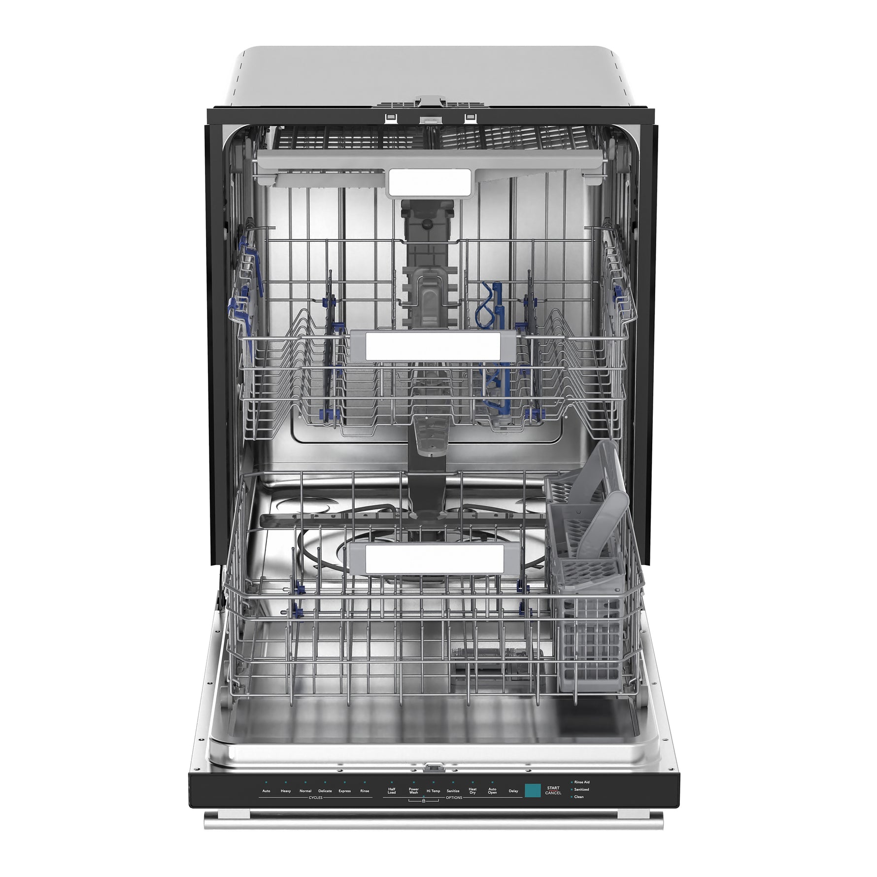 Stella 24 in. Built-in Dishwasher in Black, Tall Tub, Top Touch Control, Fingerprint-Resistant Stainless Steel Dishwasher, Black, Quiet 44 dBA, Soil-Sensing Capable, NSF & ENERGY STAR - BonPrix Électroménagers