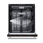 Stella 24 in. Built-in Dishwasher, Tall Tub, Top Touch Control, Fingerprint-Resistant Stainless Steel Dishwasher, Quiet 44 dBA, Soil-Sensing Capable, NSF & ENERGY STAR - BonPrix Électroménagers