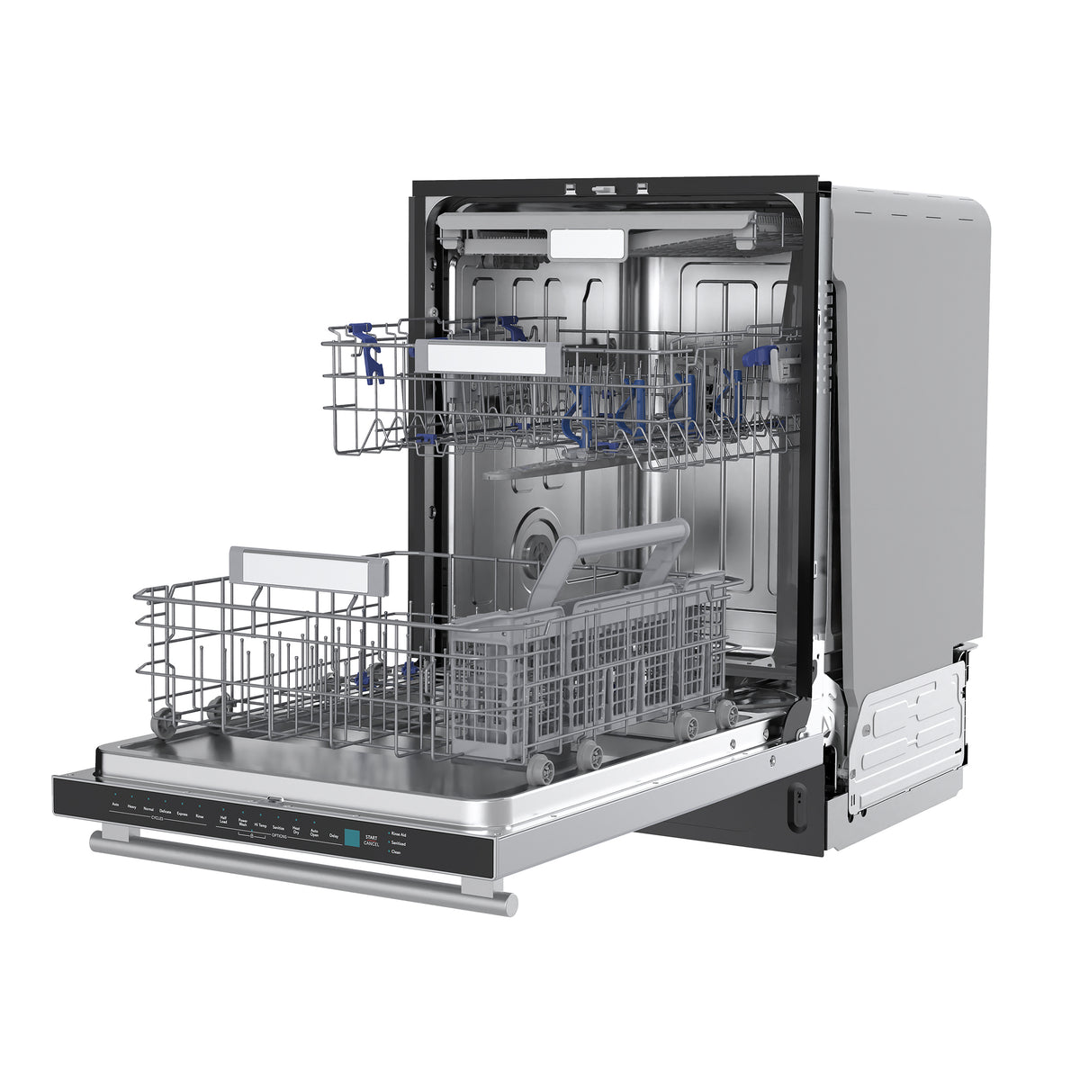 Stella 24 in. Built-in Dishwasher, Tall Tub, Top Touch Control, Fingerprint-Resistant Stainless Steel Dishwasher, Quiet 44 dBA, Soil-Sensing Capable, NSF & ENERGY STAR - BonPrix Électroménagers