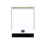 Stella 24 in. Built-in Dishwasher in White, Tall Tub, Top Touch Control, Fingerprint-Resistant Stainless Steel Dishwasher, Quiet 44 dBA, Soil-Sensing Capable, NSF & ENERGY STAR - BonPrix Électroménagers