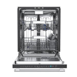 Stella 24 in. Built-in Dishwasher in White, Tall Tub, Top Touch Control, Fingerprint-Resistant Stainless Steel Dishwasher, Quiet 44 dBA, Soil-Sensing Capable, NSF & ENERGY STAR - BonPrix Électroménagers