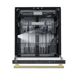 Stella 24 in. Built-in Dishwasher in White, Tall Tub, Top Touch Control, Fingerprint-Resistant Stainless Steel Dishwasher, Quiet 44 dBA, Soil-Sensing Capable, NSF & ENERGY STAR - BonPrix Électroménagers