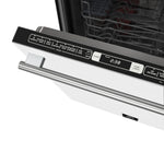 Forno Romano Espresso 24-Inch Built-In Dishwasher, White Finish, Stainless Steel Tub, 49 dBA, Energy Star Certified