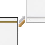Lave-vaisselle encastrable Forno Romano Espresso 24 pouces, finition blanche, cuve en acier inoxydable, 49 dBA, certifié Energy Star