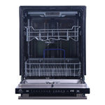 Espresso Lucente 24" Built-in Tall Tub Dishwasher, 49 dBA, Delay Start, Third Rack, 14 Place Settings, ENERGY STAR, White - BonPrix Électroménagers