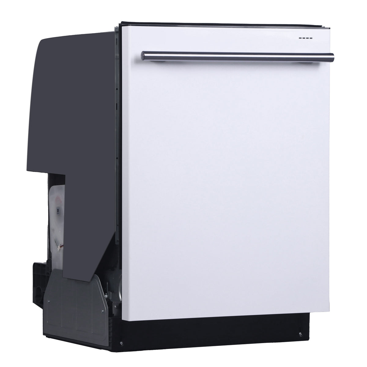 Espresso Lucente 24" Built-in Tall Tub Dishwasher, 49 dBA, Delay Start, Third Rack, 14 Place Settings, ENERGY STAR, White - BonPrix Électroménagers