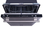 Lucente 24" Built-in Tall Tub Dishwasher, 49 dBA, Fingerprint-Resistant, Delay Start, Third Rack, 14 Place Settings, ENERGY STAR, Stainless Steel - BonPrix Électroménagers