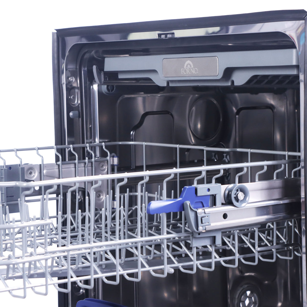 Lucente 24" Built-in Tall Tub Dishwasher, 49 dBA, Fingerprint-Resistant, Delay Start, Third Rack, 14 Place Settings, ENERGY STAR, Stainless Steel - BonPrix Électroménagers