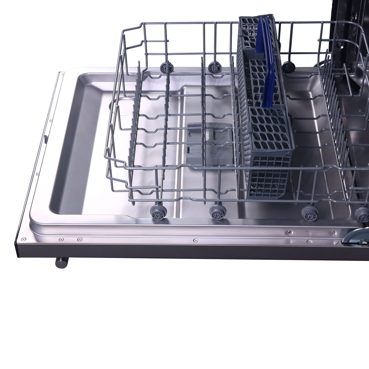 Lucente 24" Built-in Tall Tub Dishwasher, 49 dBA, Fingerprint-Resistant, Delay Start, Third Rack, 14 Place Settings, ENERGY STAR, Stainless Steel - BonPrix Électroménagers