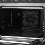 Forno Galiano 48-inch French Door Dual Fuel Range, Black & Antique Brass Design, 8 Sealed Burners - 107,000 BTU, Griddle, 6.58 cu.ft. Double Ovens - BonPrix Électroménagers