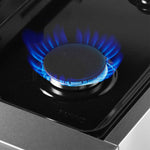 Forno Marco 30-Inch Dual Fuel Range, Stainless Steel, 4 Burners, 37,000 BTU, True Convection Oven, Energy Efficient - BonPrix Électroménagers