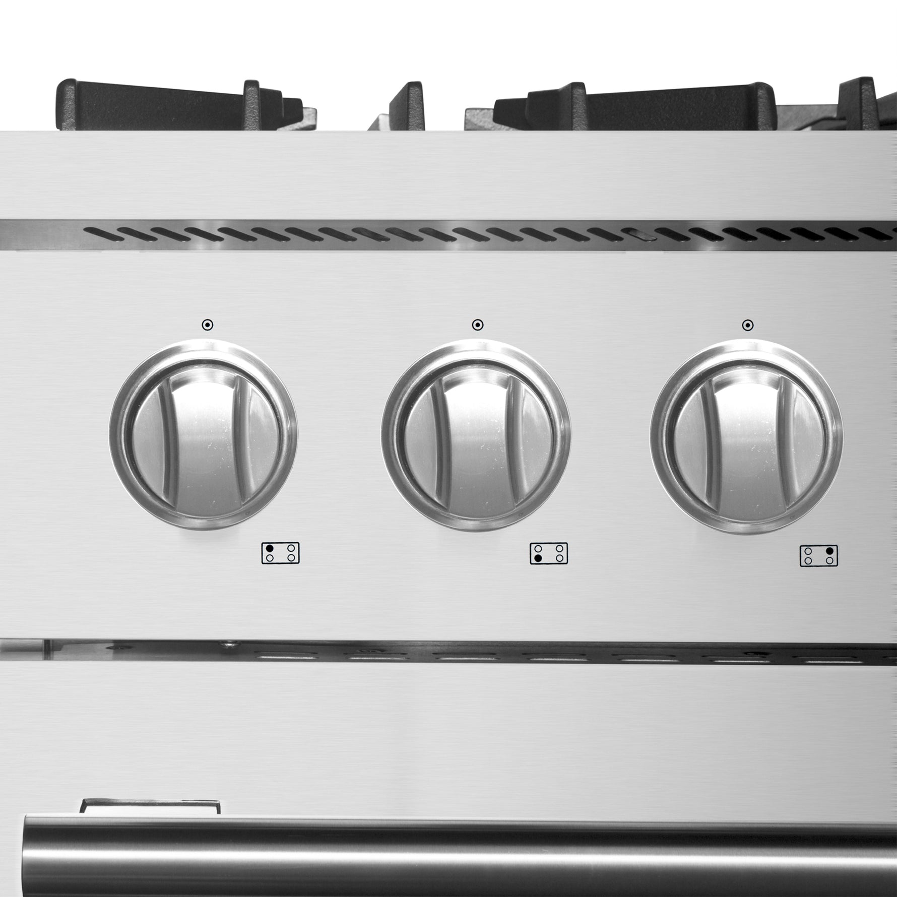 Forno Marco 30-Inch Dual Fuel Range, Stainless Steel, 4 Burners, 37,000 BTU, True Convection Oven, Energy Efficient - BonPrix Électroménagers