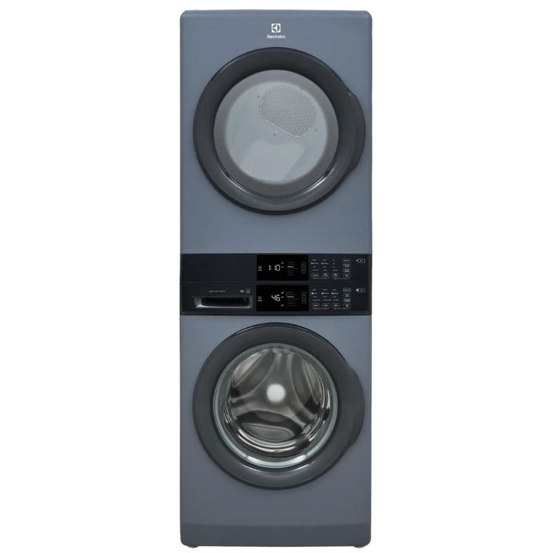 ELTE730CAD - LAVEUSE SÉCHEUSE SUPERPOSÉES - Electrolux - Laveuse/sécheuse superposées - Électrique - Bleu denim - Boîte Ouverte