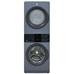 ELTE730CAD - LAVEUSE SÉCHEUSE SUPERPOSÉES - Electrolux - Laveuse/sécheuse superposées - Électrique - Bleu denim - Boîte Ouverte