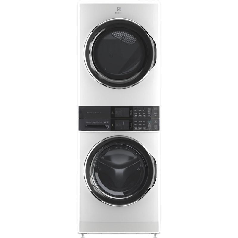 ELTE760CAW - LAUNDRY CENTERS - Electrolux - Stacked Washer/Dryer - Electric - White - Open Box