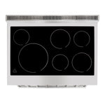 Forno Paolo 36 Inch Freestanding Electric Range, Stainless Steel, 5.44 cu.ft, True Convection Oven, Energy Efficient - BonPrix Électroménagers