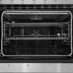 Forno Paolo 48 Inch Freestanding Electric Range, Stainless Steel, 6.7 cu.ft, True Convection Oven, Energy Efficient - BonPrix Électroménagers