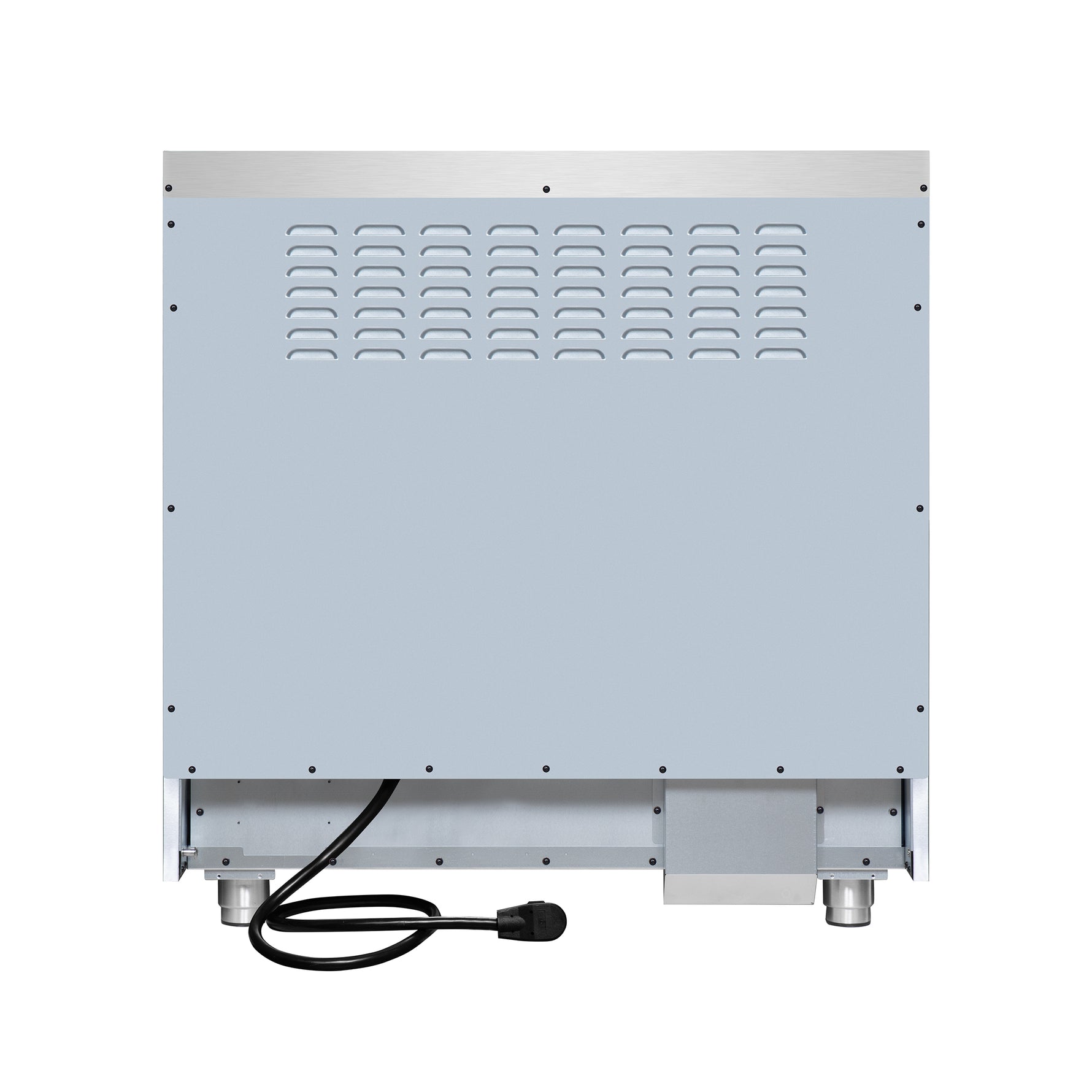 Massimo 36 Inch Freestanding Electric range, 5 radiant burners, 5.36 cf. True Convection oven, Air fryer kit, Black
