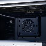 Massimo 36 Inch Freestanding Electric range, 5 radiant burners, 5.36 cf. True Convection oven, Air fryer kit, White