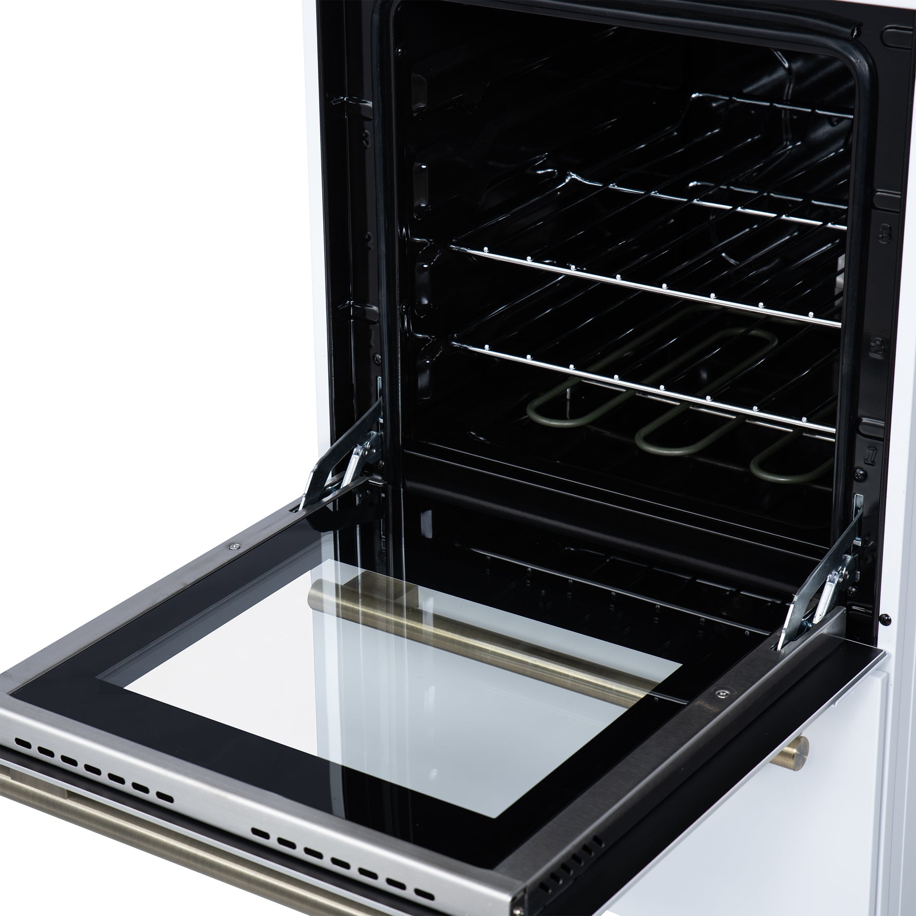 Forno Pallerano 20 Inch Freestanding Electric Range in White, Canada Version, Plug and Cord Included - BonPrix Électroménagers