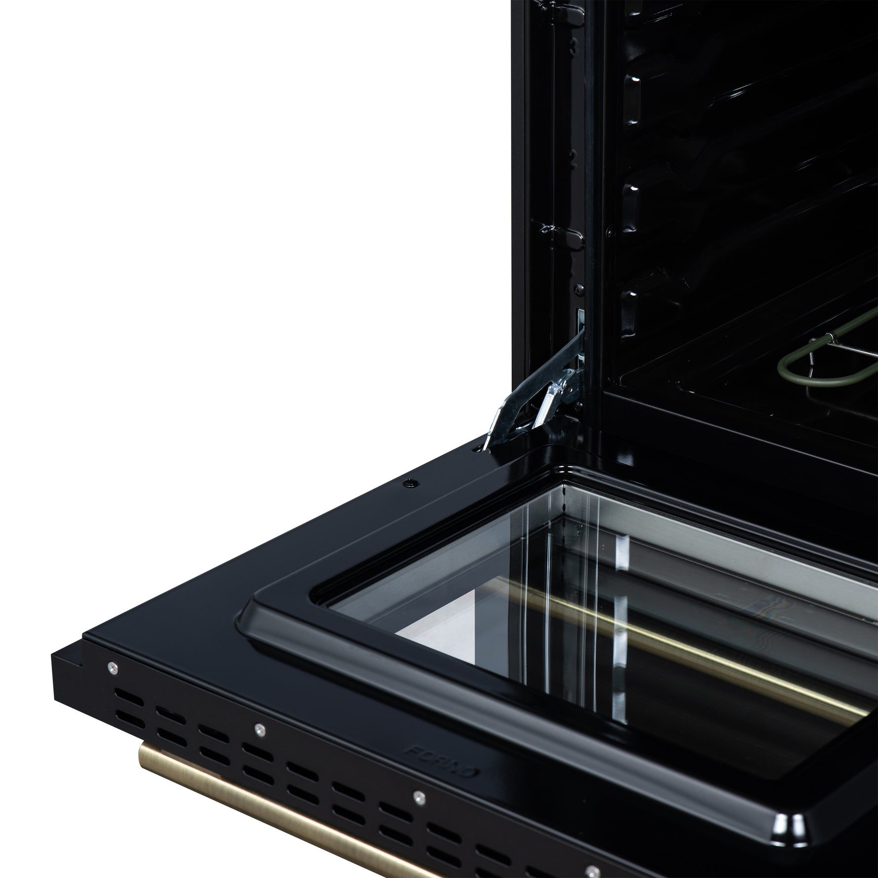 Forno Loiano 24 Inch Freestanding Electric Range in Black, Canada Version, Plug and Cord Included - BonPrix Électroménagers