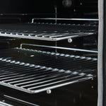 Forno Paolo 30-Inch Freestanding Electric Range, Stainless Steel, 4.38 cu.ft, True Convection Oven, Energy Efficient - BonPrix Électroménagers