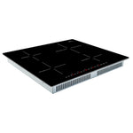 Forno Parco 24-Inch Induction Cooktop, 4 Zones, 7,200W Total Power, Touch Control, 9 Power Levels, Booster Function - BonPrix Électroménagers