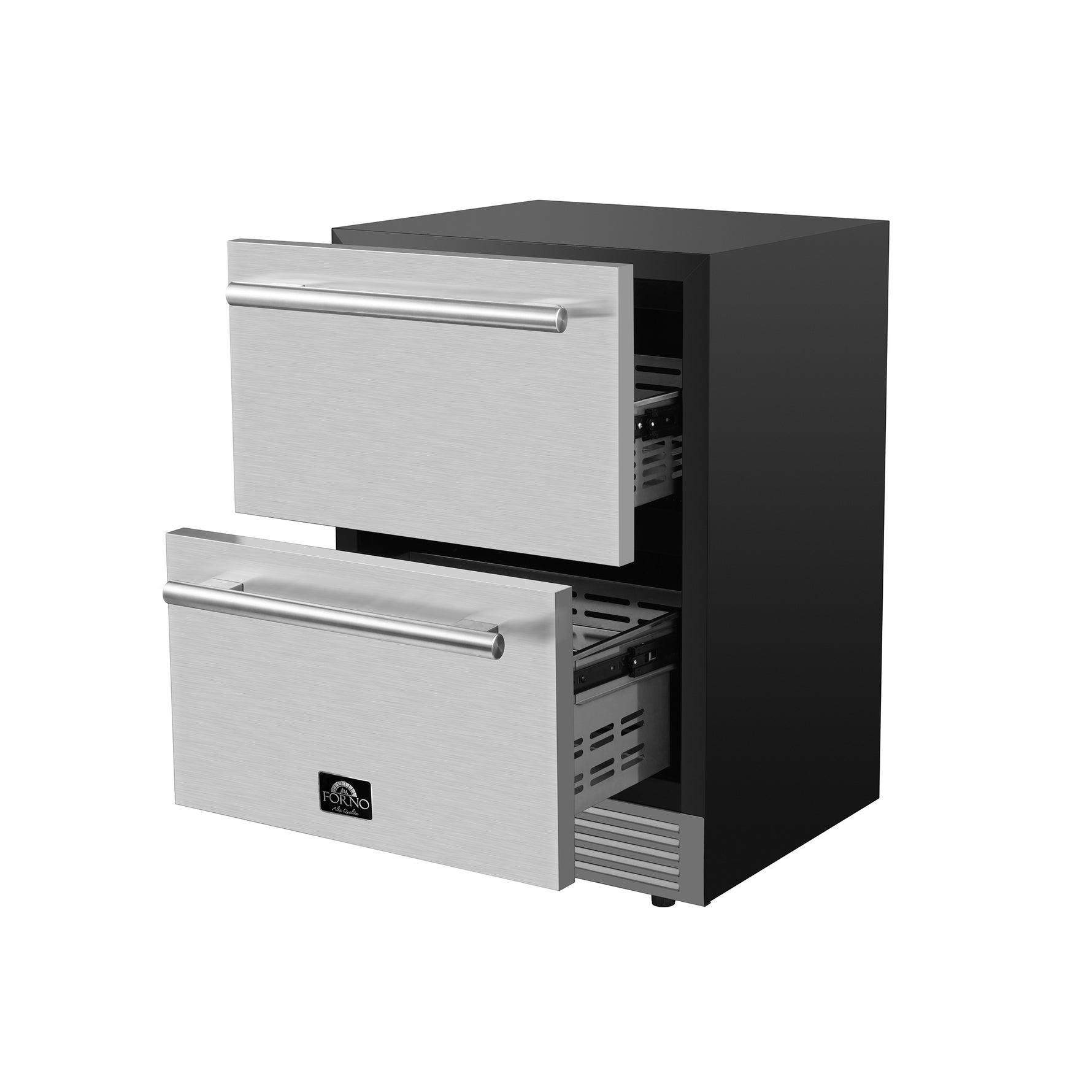 Forno Cosenza 24" Built-In Indoor/Outdoor Drawer Freezer with Ice Maker, 4.69 cu.ft. - BonPrix Électroménagers