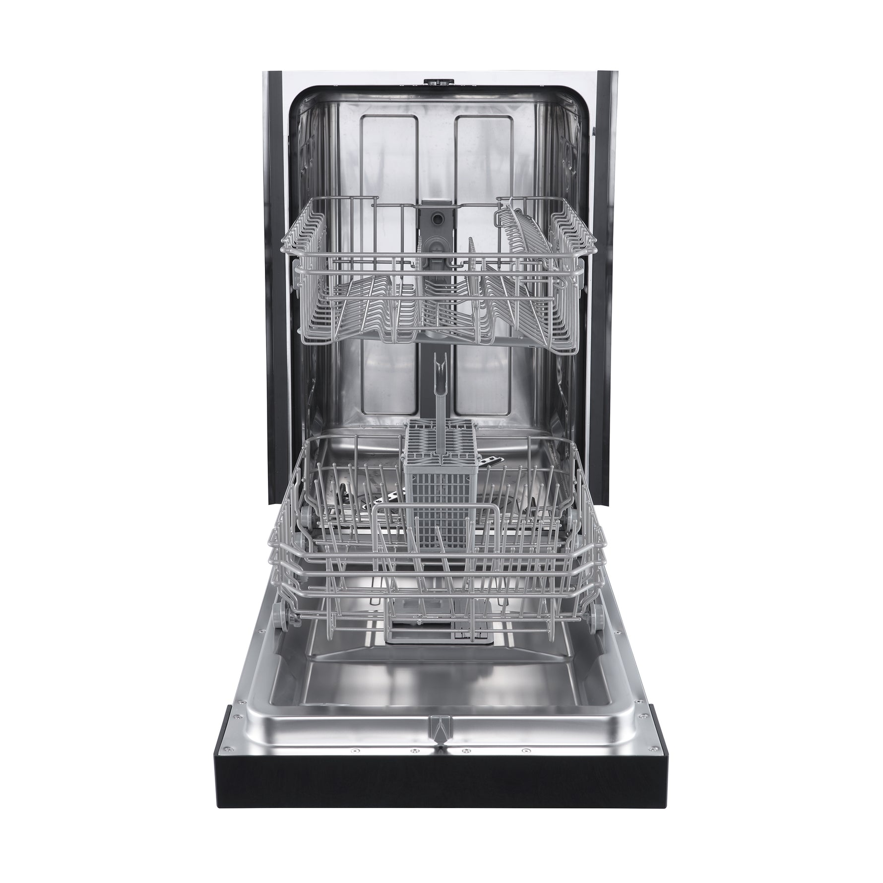 Forno Polo 18-Inch Built-In Black Dishwasher, 8 Place Settings, ENERGY STAR Certified, 52 dBA - BonPrix Électroménagers