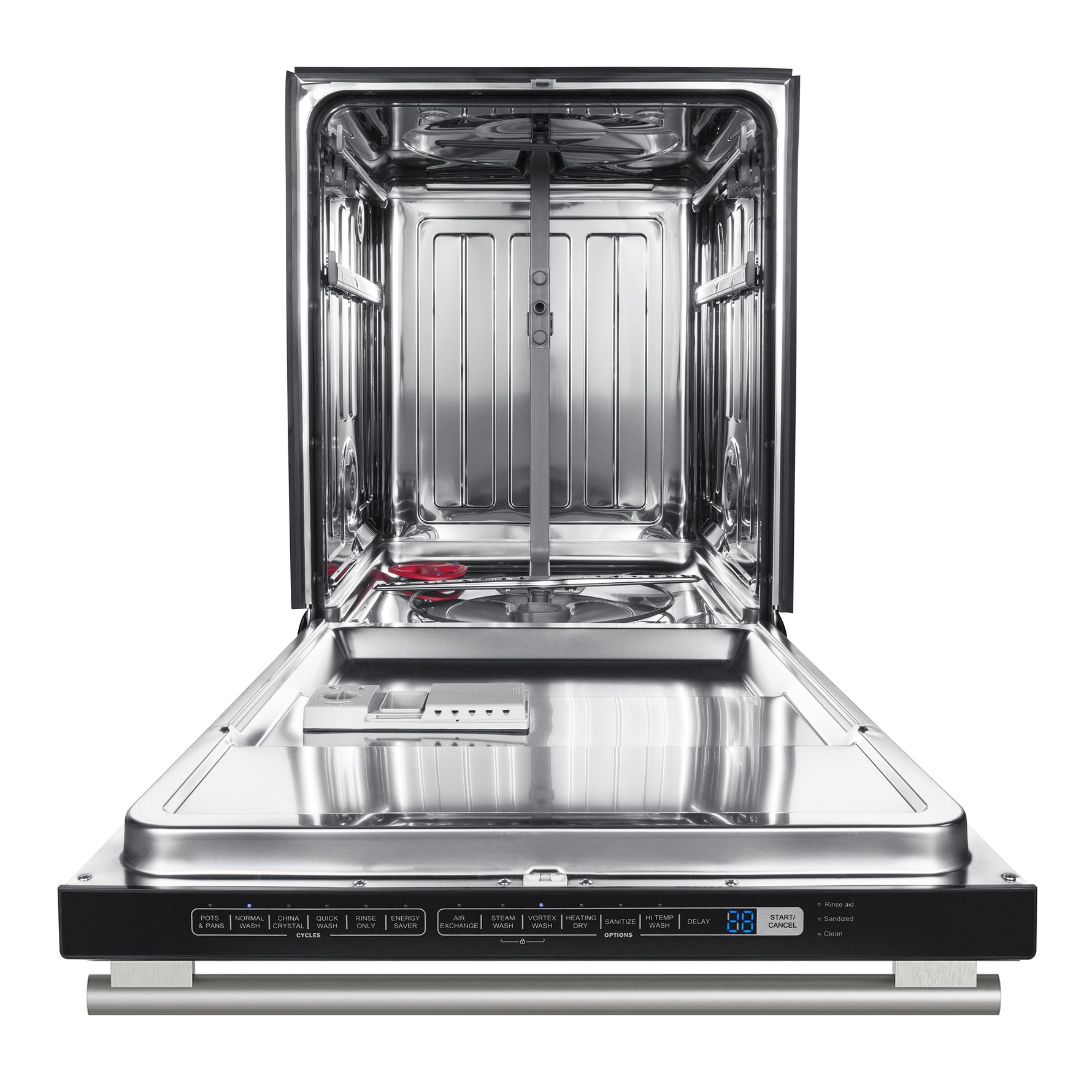 Forno Pozzo 24-Inch Built-In Tall Tub Top Control Dishwasher, Black, 49 dBA, Soil-Sensing Capable, ENERGY STAR - BonPrix Électroménagers