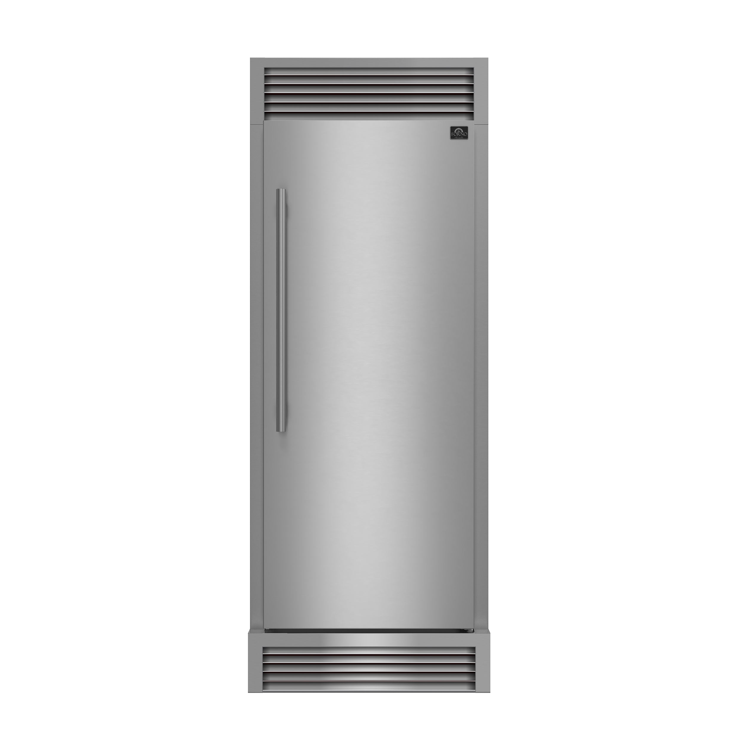 Forno Maderno 28-Inch Built-In Convertible Refrigerator, 13.6 cu.ft, Right Swing, Decorative Grill, ENERGY STAR Certified - BonPrix Électroménagers