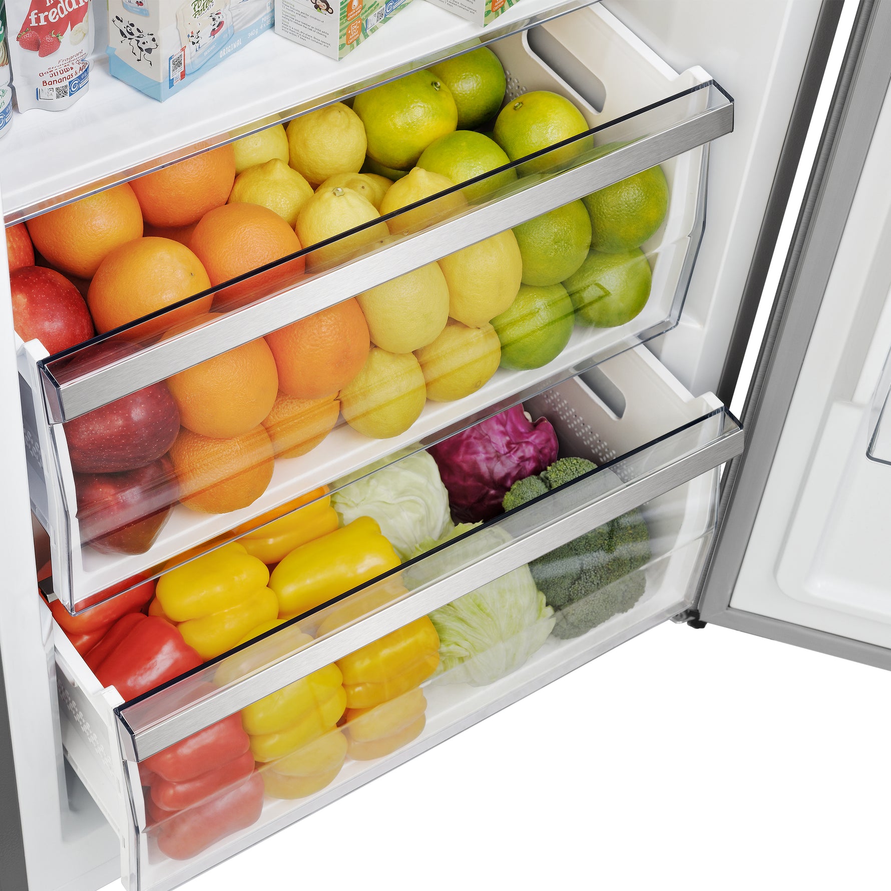Forno Maderno 2-28-Inch Wide Convertible Refrigerator/Freezer, Decorative Trim, 27.2 cu.ft, 84-Inch High, ENERGY STAR Certified - BonPrix Électroménagers