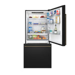 Forno Milano Espresso 31-Inch Bottom Freezer Refrigerator, Black, 17.2 cu.ft Capacity, Energy Efficient - BonPrix Électroménagers