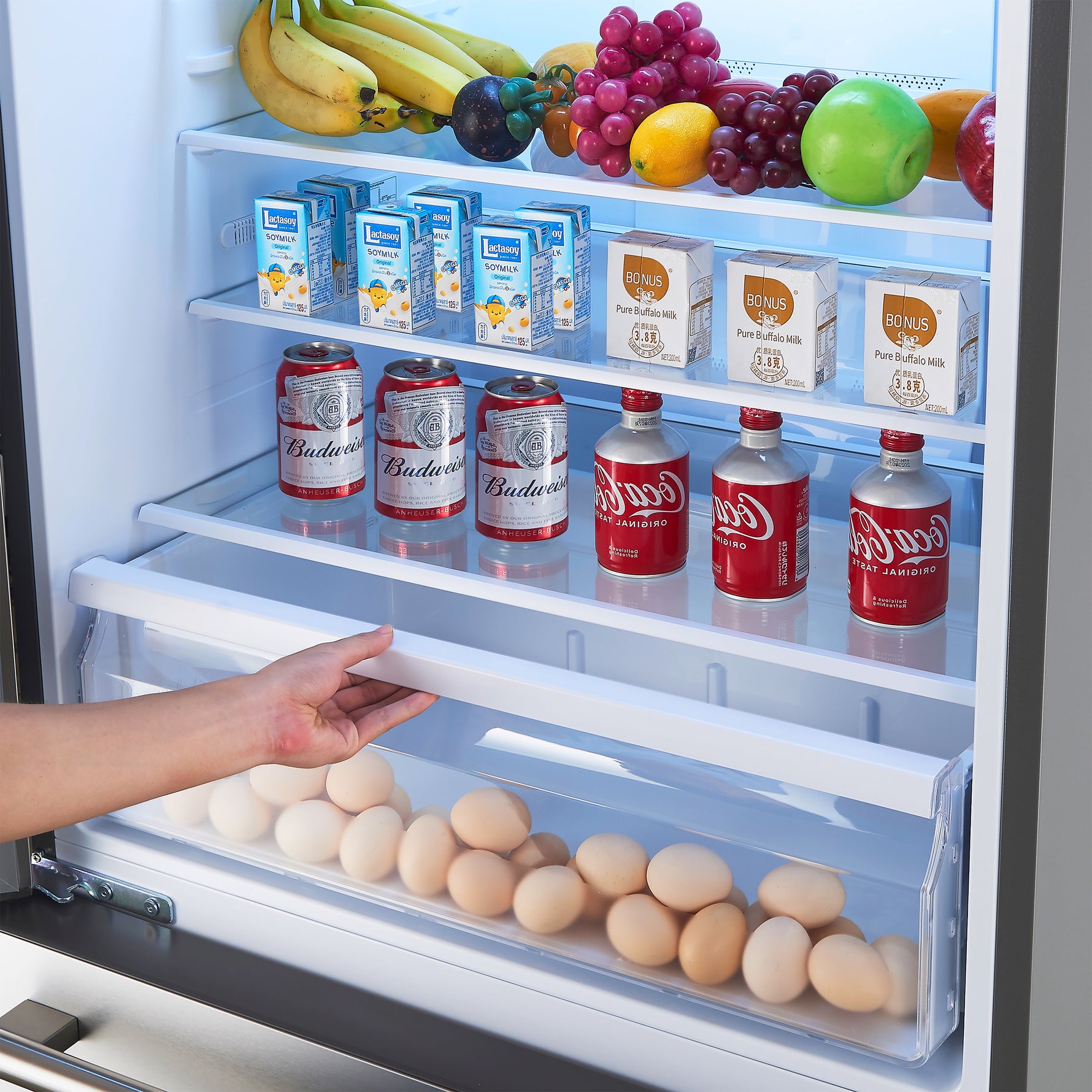Forno Milano Espresso 31-Inch Stainless Steel Bottom Freezer Refrigerator, 17.2 cu.ft., Built-In Ice Maker, ENERGY STAR - BonPrix Électroménagers