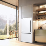 Forno Milano 2-Piece 62-Inch Freestanding Dual Bottom Freezer Refrigerator, White – 34.4 cu.ft, Touch Control, Ice Maker - BonPrix Électroménagers