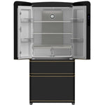 FFFFD179133BLK - RÉFRIGÉRATEURS - Forno -  Quatre portes avec porte à deux battants - Noir - Boîte Ouverte