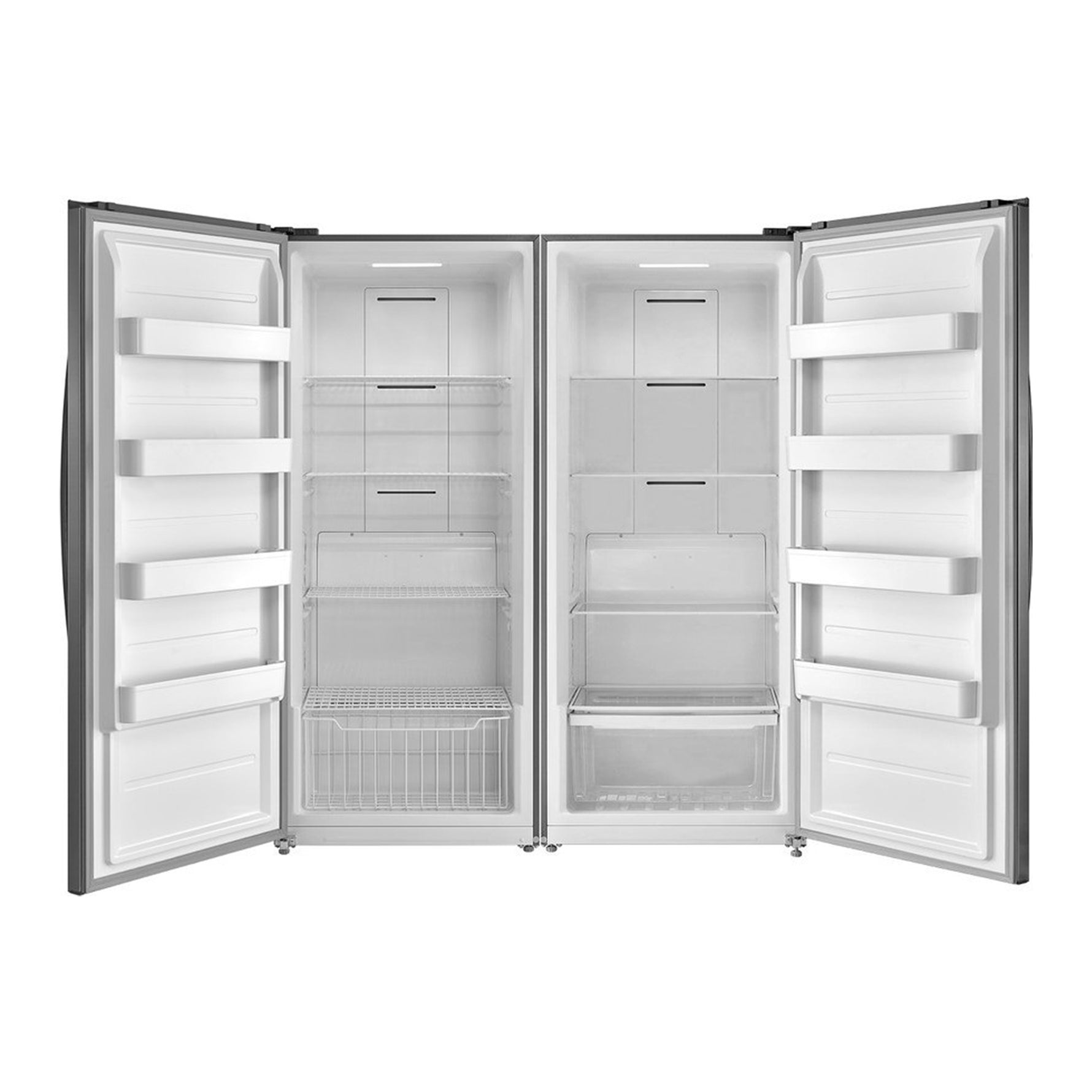 FORNO Premium 2-Piece Kitchen Bundle - Galiano 48" Gas Range, 60" Side-by-Side Refrigerator - FBDL-005-01CAUS - BonPrix Électroménagers