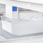 Forno Gallipoli 30-Inch French Door Refrigerator with Bottom Freezer, 17.5 cu.ft Capacity, Stainless Steel, No Frost Technology, Built-In Ice Maker, Energy Efficient - BonPrix Électroménagers