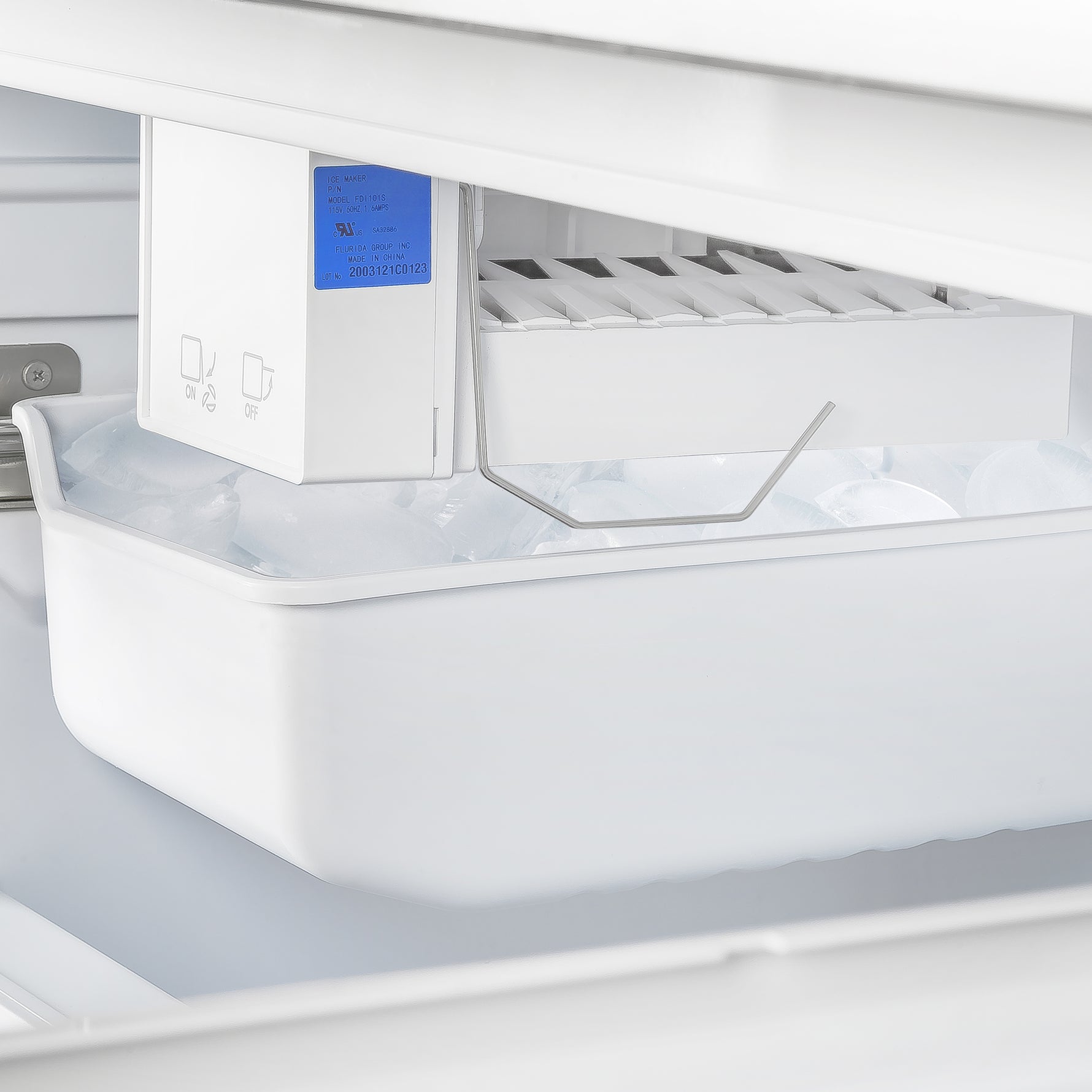Forno Gallipoli 30-Inch French Door Refrigerator with Bottom Freezer, 17.5 cu.ft Capacity, Stainless Steel, No Frost Technology, Built-In Ice Maker, Energy Efficient - BonPrix Électroménagers