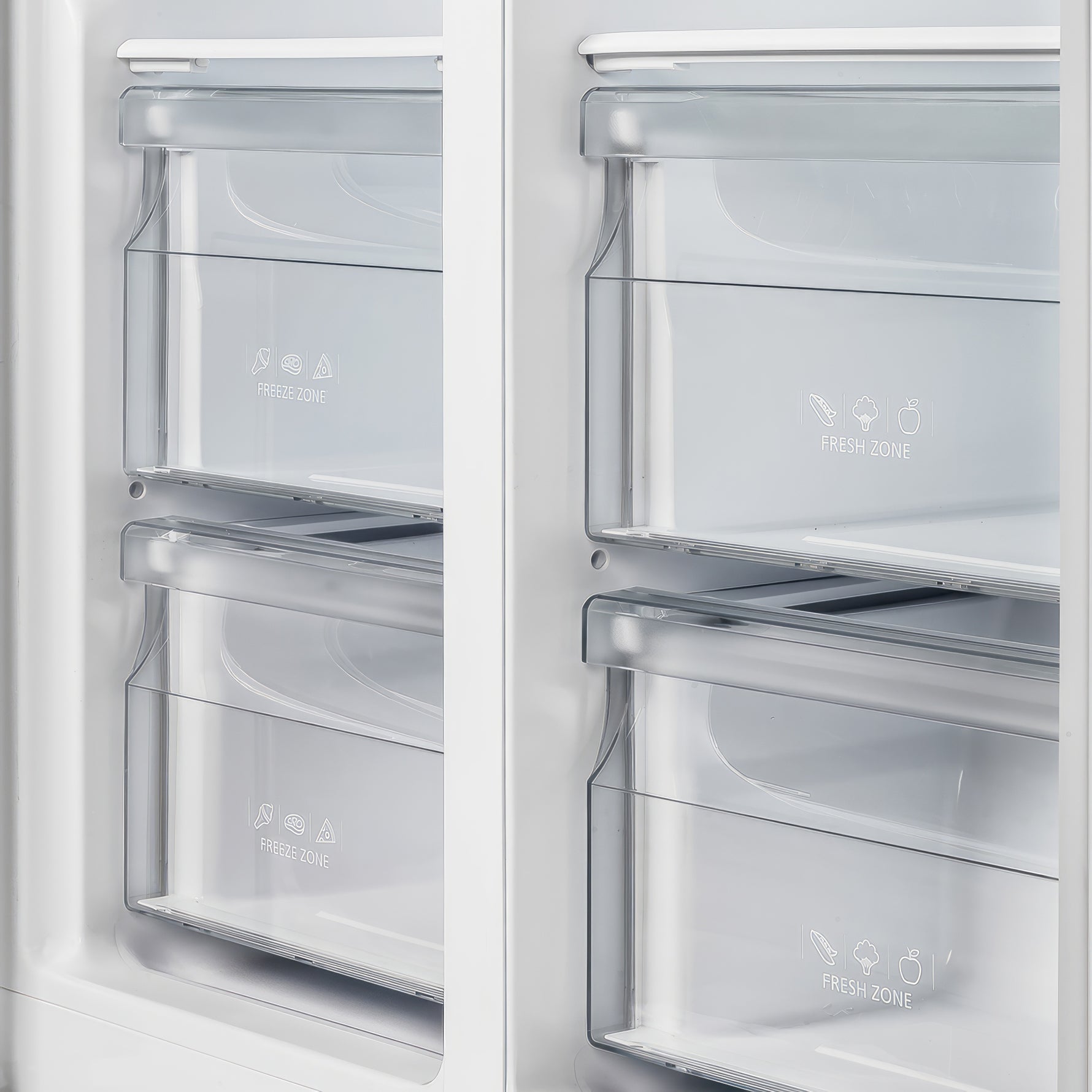 Forno Salerno Espresso 33-Inch Black Side-by-Side Refrigerator, 15.6 Cu. Ft., Energy-Efficient, No Frost, Modern Design - BonPrix Électroménagers