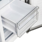 Forno Salerno 33-Inch Side-by-Side Stainless Steel Refrigerator, 15.6 cu.ft, ENERGY STAR Certified - BonPrix Électroménagers