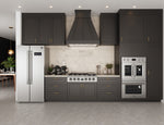 Forno Spezia Alta Qualita 36-Inch Pro-Style Gas Rangetop, Stainless Steel, 6 Sealed Burners, Continuous Cast Iron Grates, High Heat Output - BonPrix Électroménagers