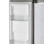 Forno Salerno 37-Inch Built-In Stainless Steel Refrigerator, 15.6 cu.ft, Decorative Grill, ENERGY STAR Certified - BonPrix Électroménagers
