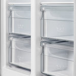 Forno Salerno 37-Inch Built-In Stainless Steel Refrigerator, 15.6 cu.ft, Decorative Grill, ENERGY STAR Certified - BonPrix Électroménagers