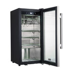 Forno Asciutto 16-Inch Dry Aging Cabinet, Stainless Steel 304, 2.65 cu.ft, LED Lighting, Adjustable Shelves - BonPrix Électroménagers