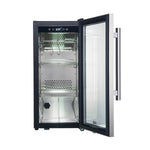 Forno Asciutto 16-Inch Dry Aging Cabinet, Stainless Steel 304, 2.65 cu.ft, LED Lighting, Adjustable Shelves - BonPrix Électroménagers