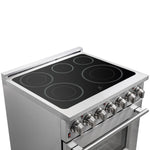 Forno Massimo 30-Inch Freestanding Electric Range, True Convection Oven - BonPrix Électroménagers