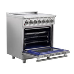 Forno Massimo 30-Inch Freestanding Electric Range, True Convection Oven - BonPrix Électroménagers